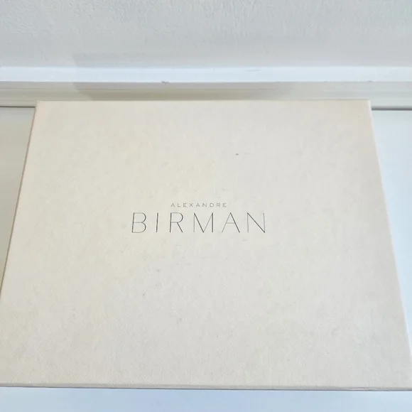 New Alexandre Birman Gold Metallic PVC Stiletto Heels NWT Size 8 US/38 EU - Picture 10 of 10